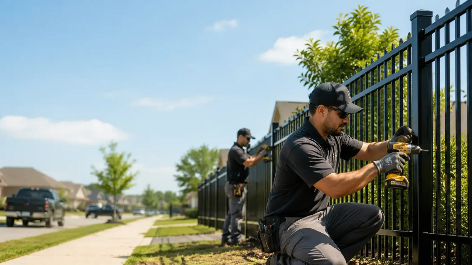 Metal Fence Installation in Tolar, TX